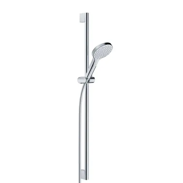 Set de dus Kludi Dive X 1S cu bara 90 cm, para si furtun crom lucios