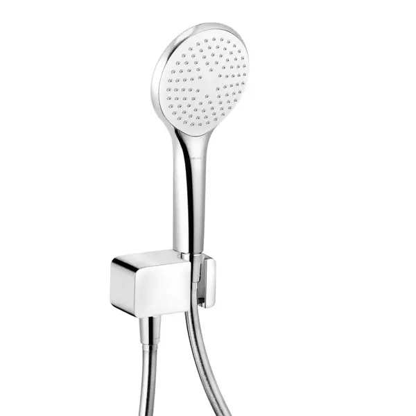 Set de dus Kludi Freshline 1S cu para si furtun crom lucios