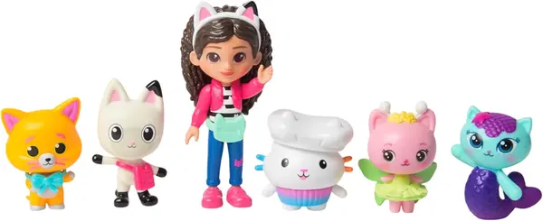 Set de figuri Gabby's Dollhouse - Aventurile pisicilor