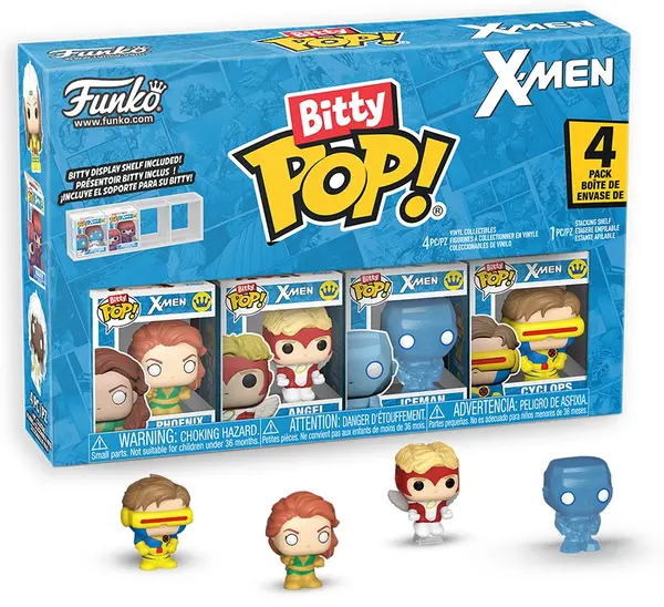 Set de figurine mini Funko Bitty POP! Marvel: X-Men - 4 Pack (Series 1)