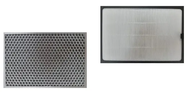 Set de filtre Rohnson - R-9470FSET, 4 buc, pentru purificator, gri
