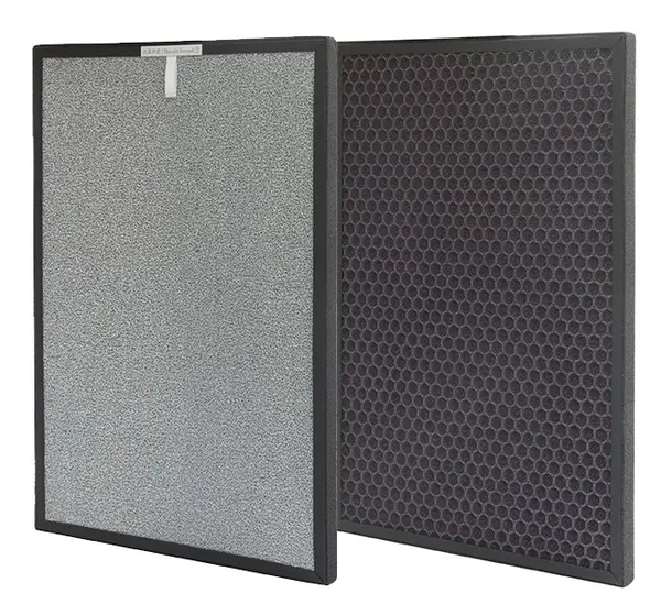 Set de filtre Rohnson - R-9550F2, 2 buc, pentru purificator, gri