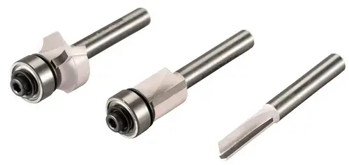 Set de freze Makita D-53338, 6mm, 3 buc