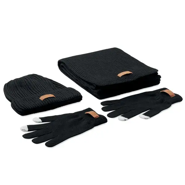 Set de iarna RPET din 3 piese Set de iarna RPET din 3 piese