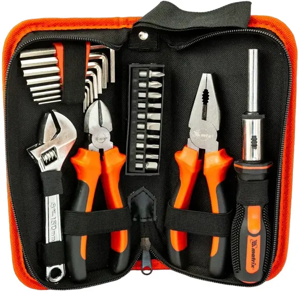 Set de instrumente MTX - 22 piese, husă din pânză cu fermoar