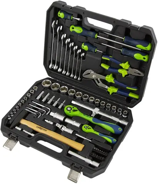 Set de instrumente MTX - 76 piese, oțel CrV, cutie de plastic