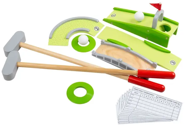 Set de joaca Bigjigs - Set pentru golf