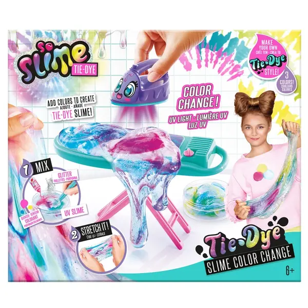 Set de joaca creativ, So Slime Tie Dye, Color Change
