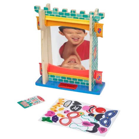 Set de joaca din lemn Oglinda Buclucasa - colectia Distractie la targ