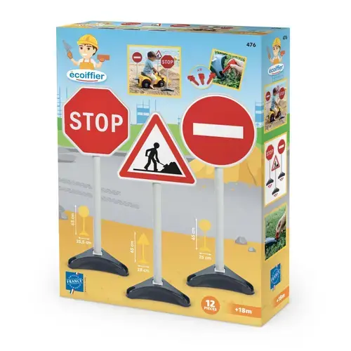 Set de joaca Ecoiffier Semne de circulatie