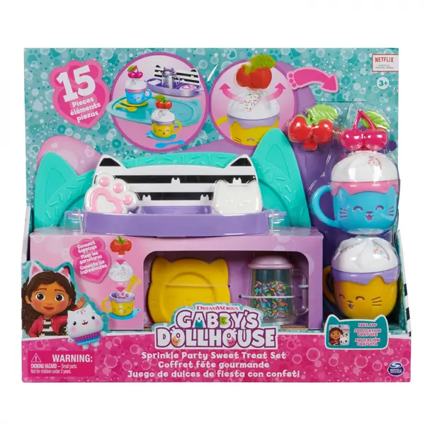 Set de joaca Gabbys Dollhouse-Petrecerea cu prajituri