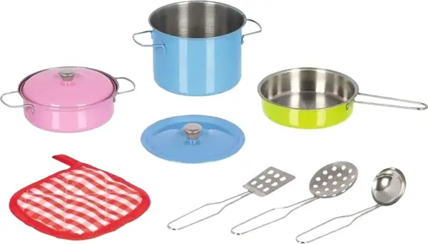 Set de joacă Goki - Set de gătit, 9 piese