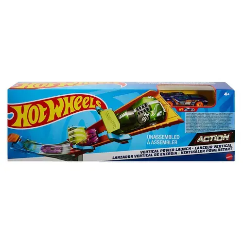 Set de joaca Hot Wheels Action - Pista Obstacol, Power Slam