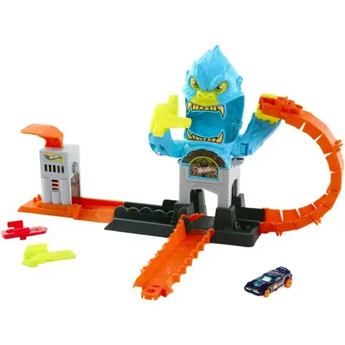 Set de joaca Hot Wheels City - Gorilla Slam Attack