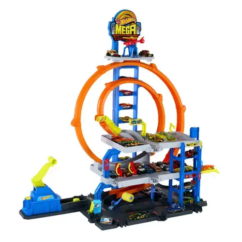 Set de joaca Hot Wheels City - Mega Loop Garage