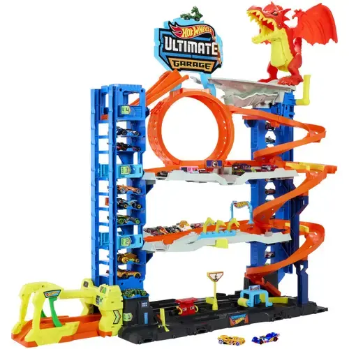 Set de joaca Hot Wheels City - Super Garajul