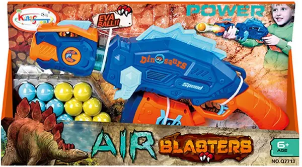 Set de joacă King Sport - Dinozaur cu aer comprimat