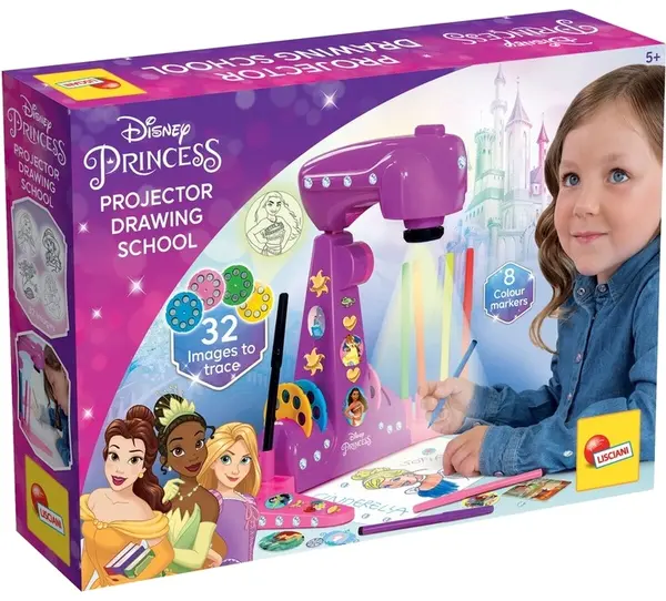 Set de joacă Lisciani Giochi - Proiector de desen, prințese