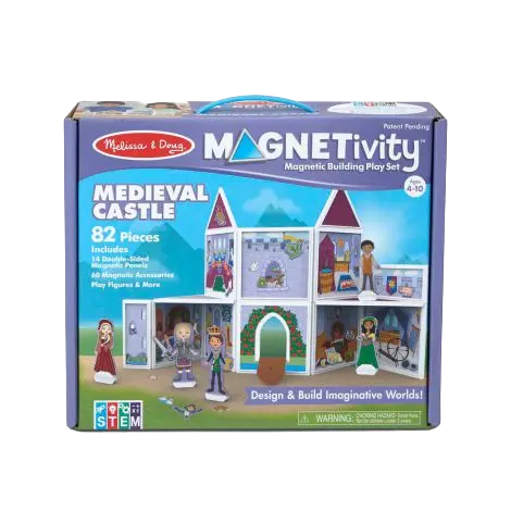 Set de joaca magnetic Castel medieval - Melissa & Doug