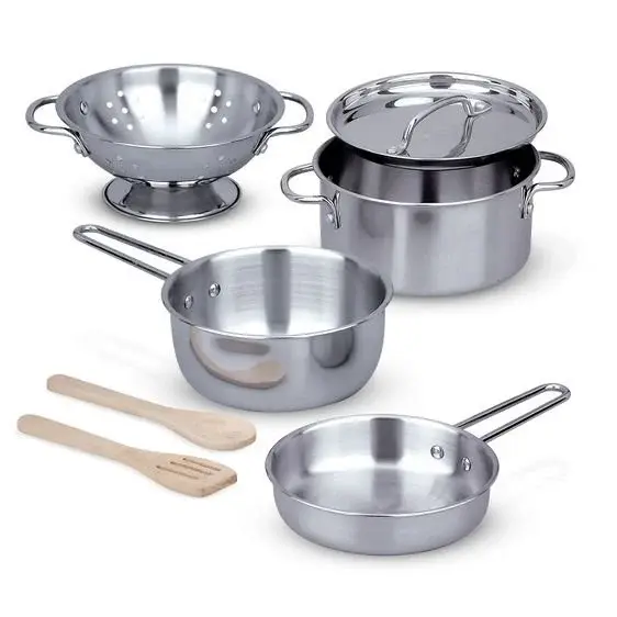 Set de joaca Oale si cratite Inox - Melissa Doug