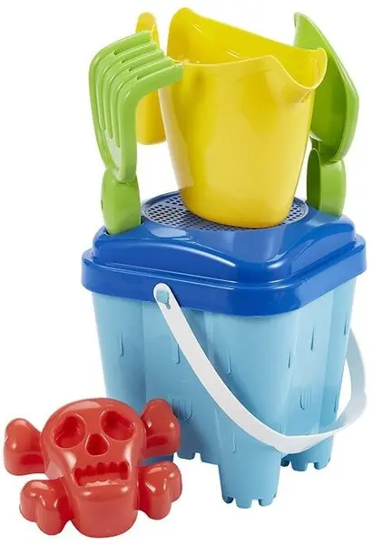 Set de joaca pentru nisip Ecoiffier - Albastru, 5 piese