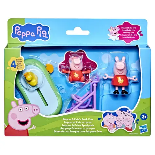Set de joaca Peppa Pig - Evie in parcul de distractii