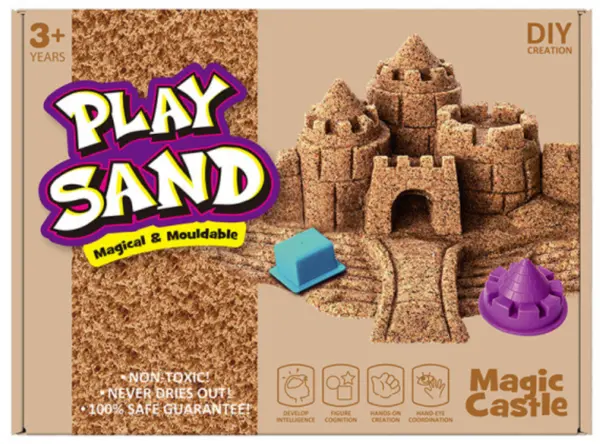 Set de joacă Play Sand - Nisip pentru joacă, castele