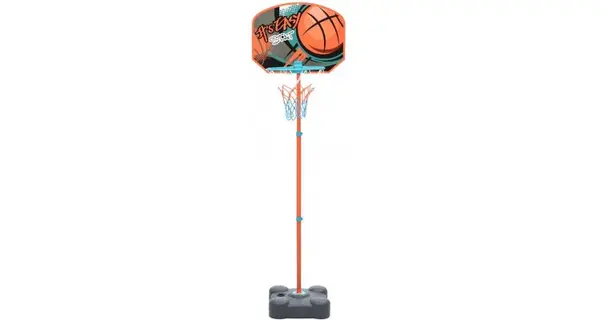 Set de joaca portabil cos de baschet ajustabil 109-141 cm