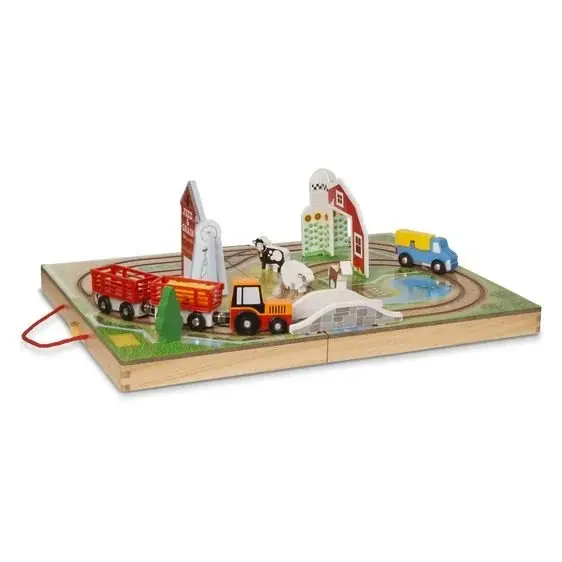 Set de joaca portabil Ferma - Melissa Doug