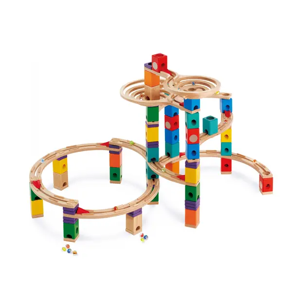 Set de joaca Quadrilla - circuit cu bile - Ultimate (198 piese), +4 ani