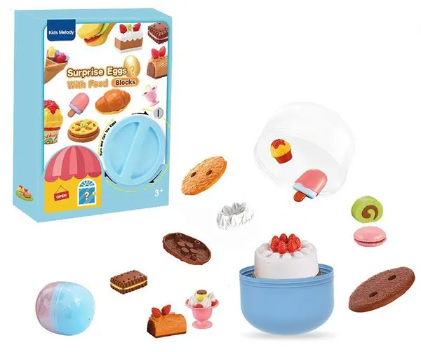 Set de joacă Raya Toys - Ouă surpriză cu dulciuri