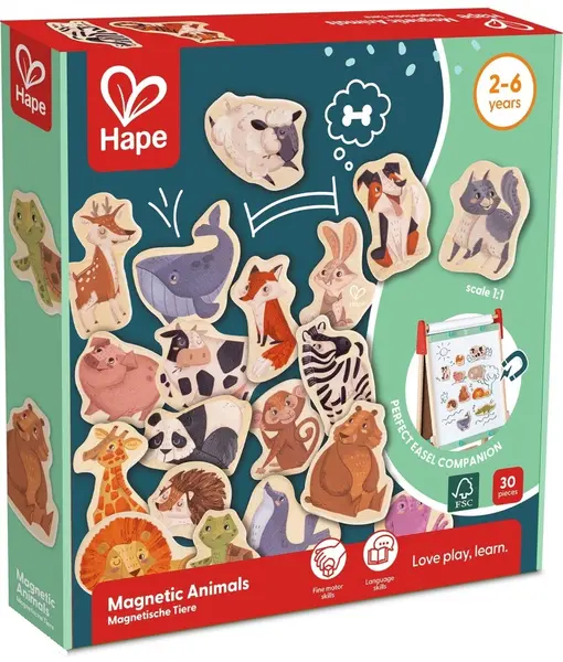 Set de joc Hape International - Animale magnetice