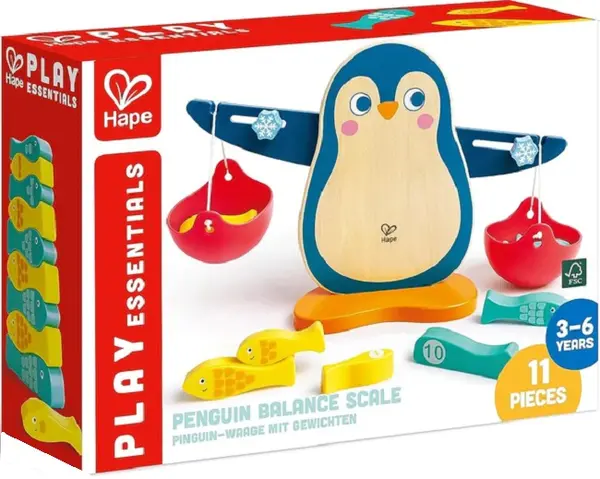Set de joc Hape International - Cântar în formă de pinguin