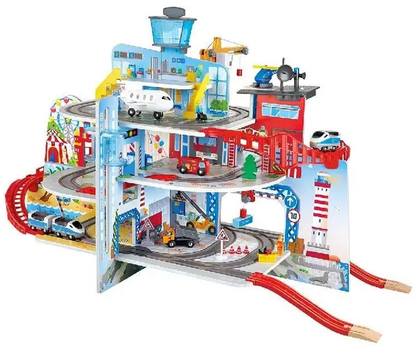Set de joc HaPe International - Tren prin oraș