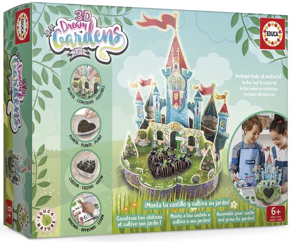 Set de jucării Educa 3D - Castel