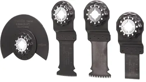 Set de lame Makita B-67480 pentru unealta multifunctionala, 4 piese
