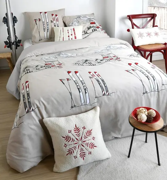 Set de lenjerie de pat STOF – Alpes, 3 piese, 100% bumbac