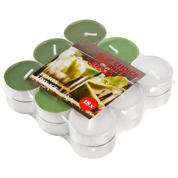 Set De Lumânări Pastilă 18 bucăți