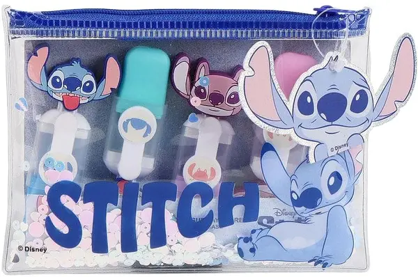Set de markere fluorescente mini Cerda Stitch - 4 culori