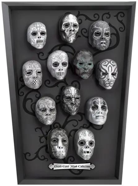 Set de mini replici The Noble Collection Movies: Harry Potter - Death Eater Masks