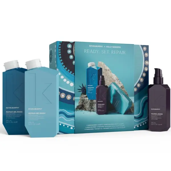 Set de par pentru reparare Kevin Murphy Ready Set Repair Gift Set 2x250ml 1x100ml