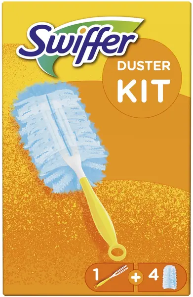 Set de perii scurte pentru praf Swiffer - Cu 4 buc de rezervă