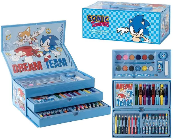 Set de pictură Cerda Sonic - În valiză cu 3 niveluri