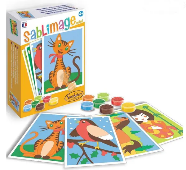 Set de pictura cu nisip Sentosphere - Prieteni