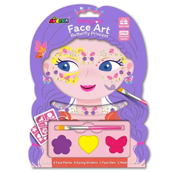 Set de pictura faciala, Avenir, Fancy Me, Butterfly Princess