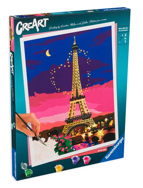 Set de pictură Ravensburger CreArt - Orașul iubirii