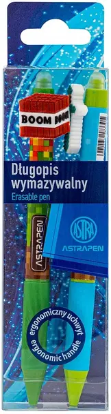 Set de pixuri ștergătoare Astra Oops - 2 bucăți