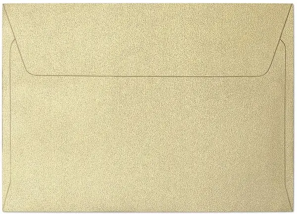 Set de plicuri poștale Galeria Papieru - C6, perlă aurie, 10 bucăți