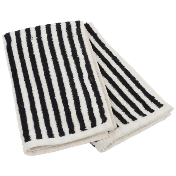Set De Prosoape Pentru Oaspeți 30/50 cm negru, ecru