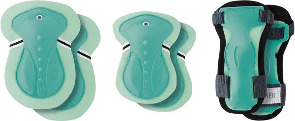 Set de protecții pentru copii Globber - Mentă, XS